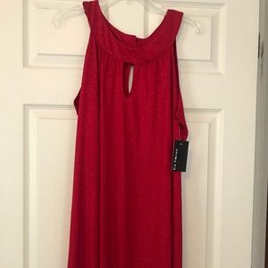 NWT Red Sparkly Dress